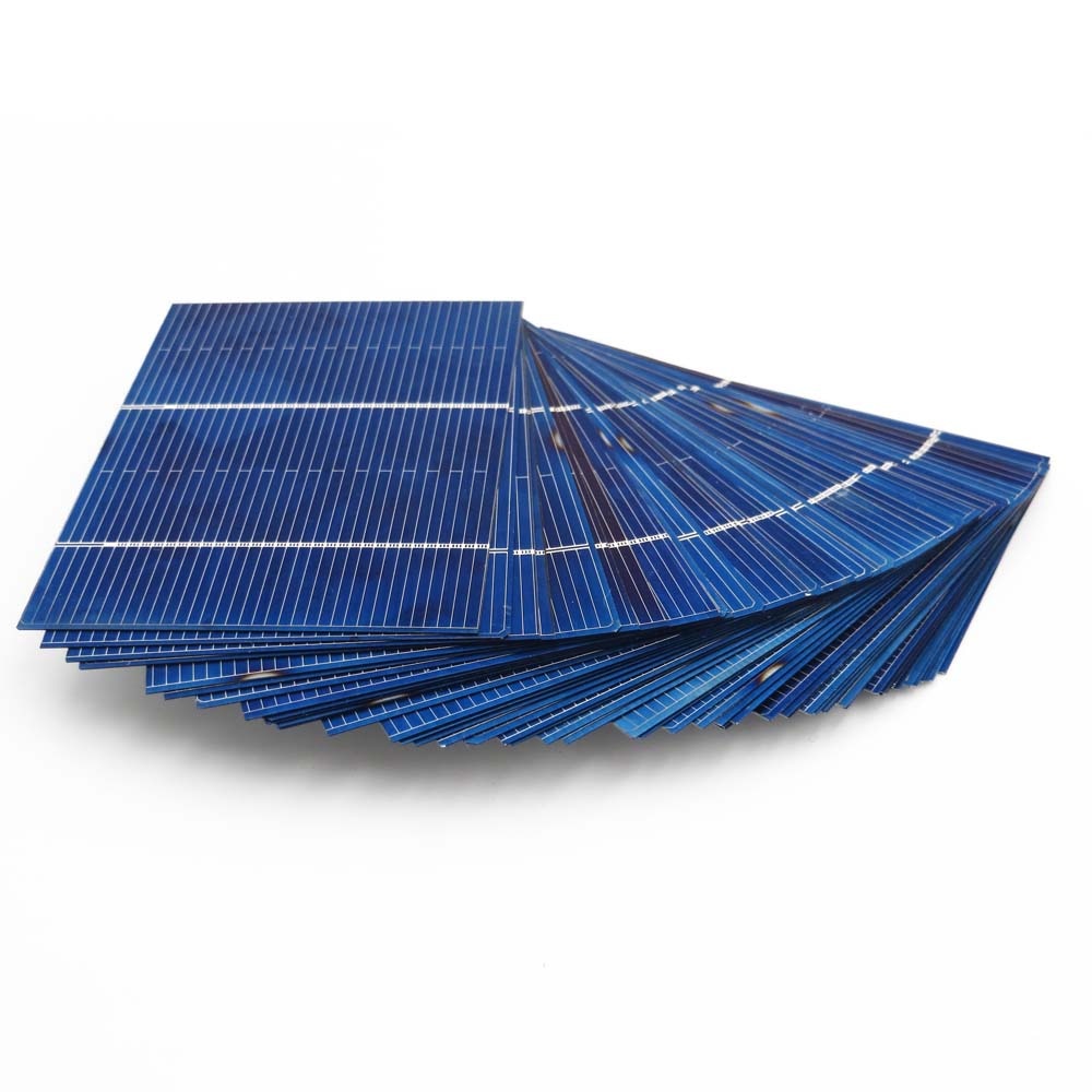 50Pcs Zonnepaneel DIY Zonnecellen Polykristallijne Fotovoltaïsche Module DIY Solar Battery Charger Painel Solar 0.66W 78 * 52mm
