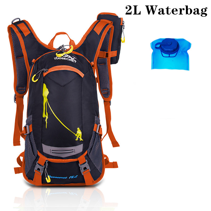 18L Motorcycle Backpack Cycling Bag Waterproof Shoulders Climbing Camping Hiking Backpack Motocross Racing Bags