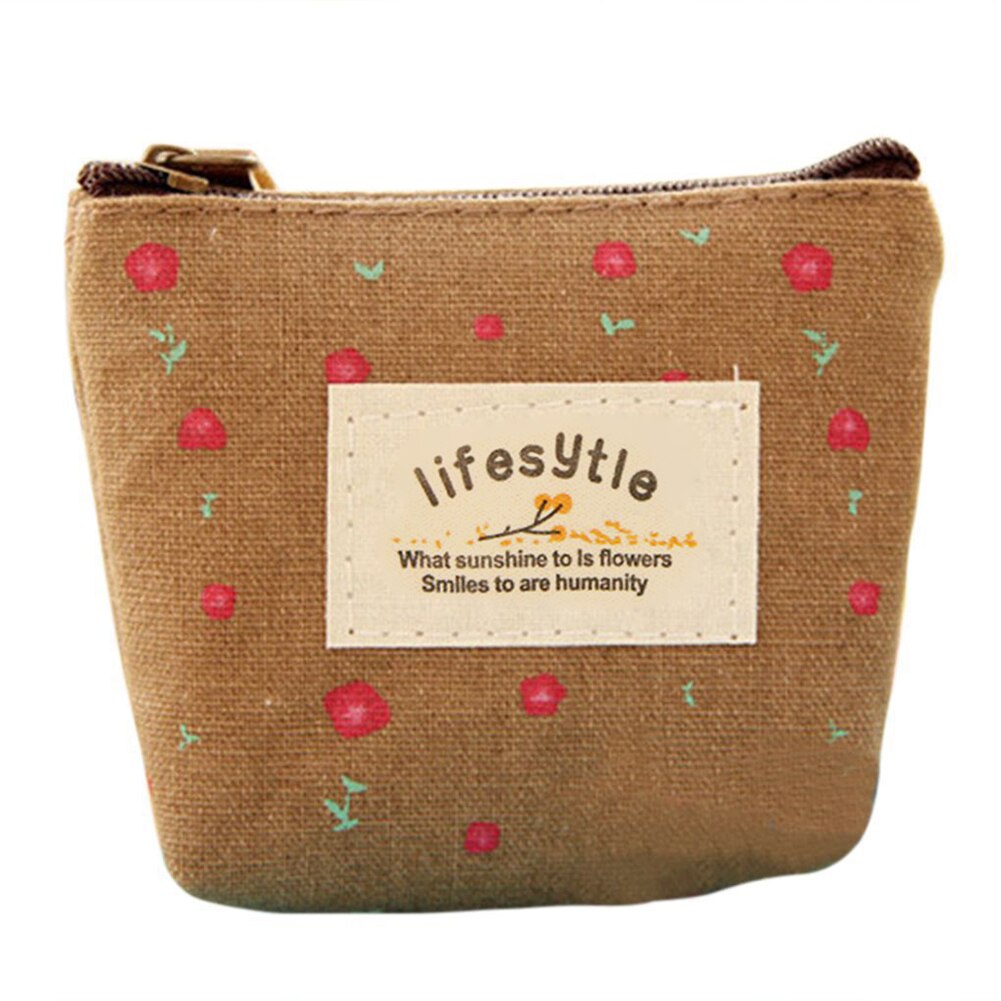 Women Short Wallets Portable Wallet Zipper Closure Key Purse Card Holder Wallet Woman Small Coin Purse: C