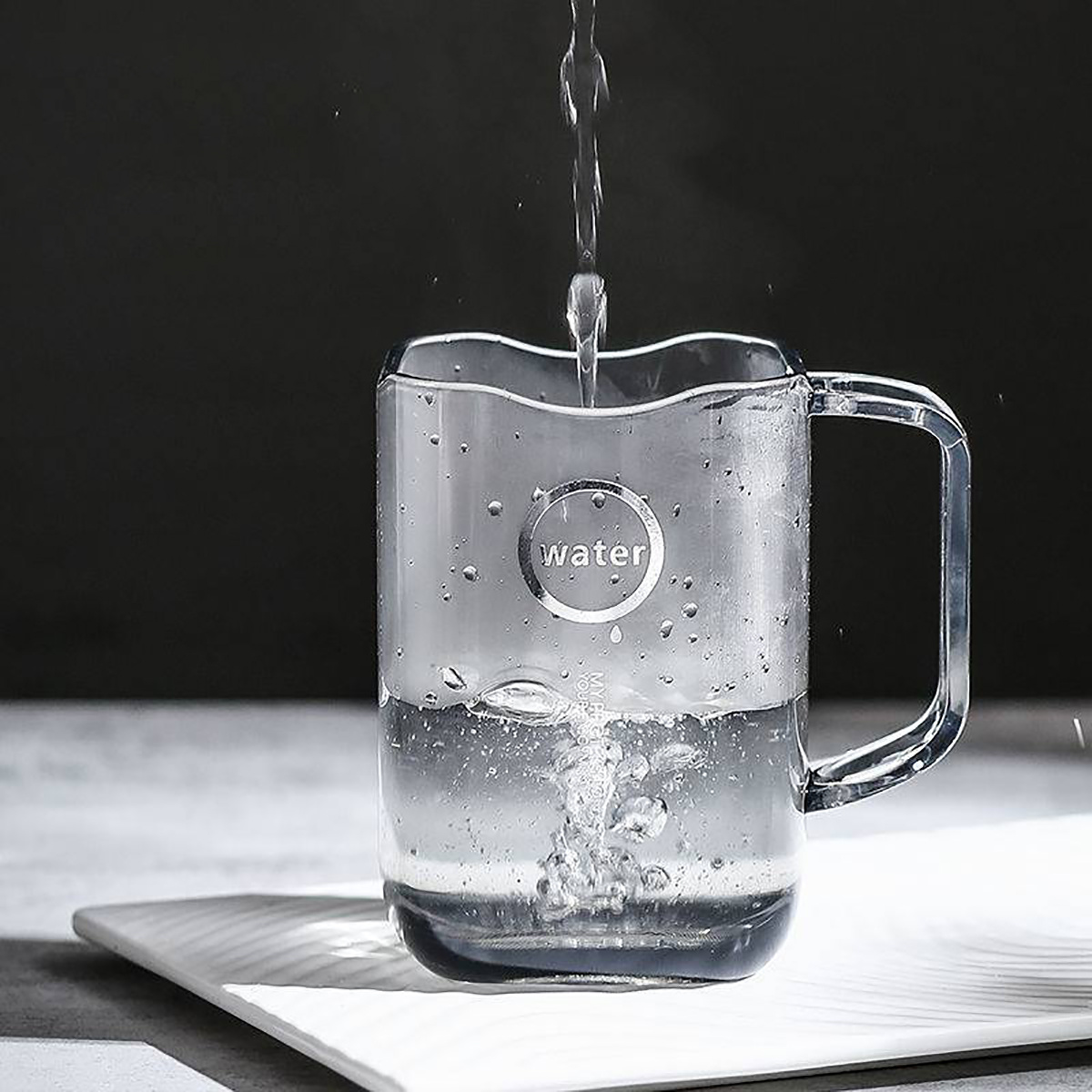 Vaso de baño de plástico nórdico con soporte para cepillo de dientes, herramienta para lavar y beber, para el hogar