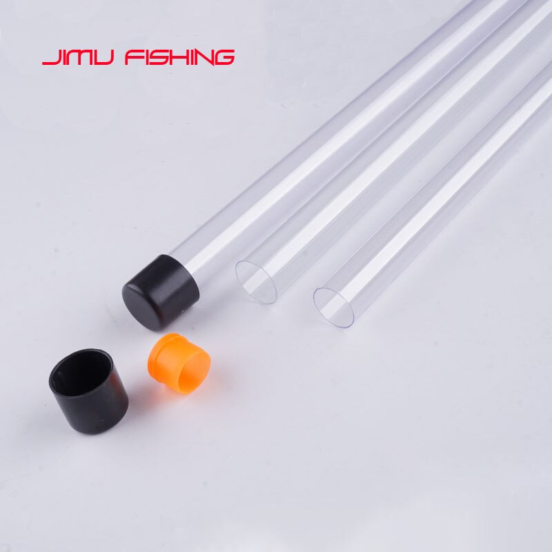 2pcs/lot Fishing Floats Tube+2pcs Tube Fishing Bobber PVC Floats Protection Storage Tube Portable Boya Pipe Fishing Tools