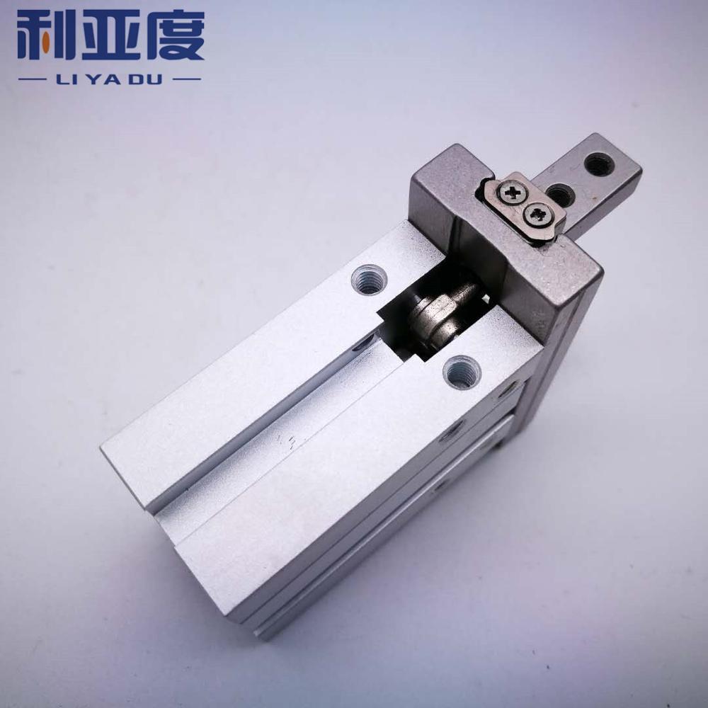 MHZL2-10D SMC type finger air cylinder long stroke parallel open and closed type gas claw pneumatic finger MHZL2-10D1 MHZL2-10D2