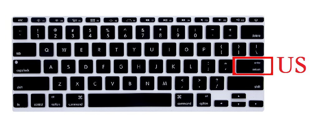 EU US Soft Silicon Keyboard Skin for Macbook Air 11 Keyboard Cover A1465 A1370 Keyboard Skin Film Protector