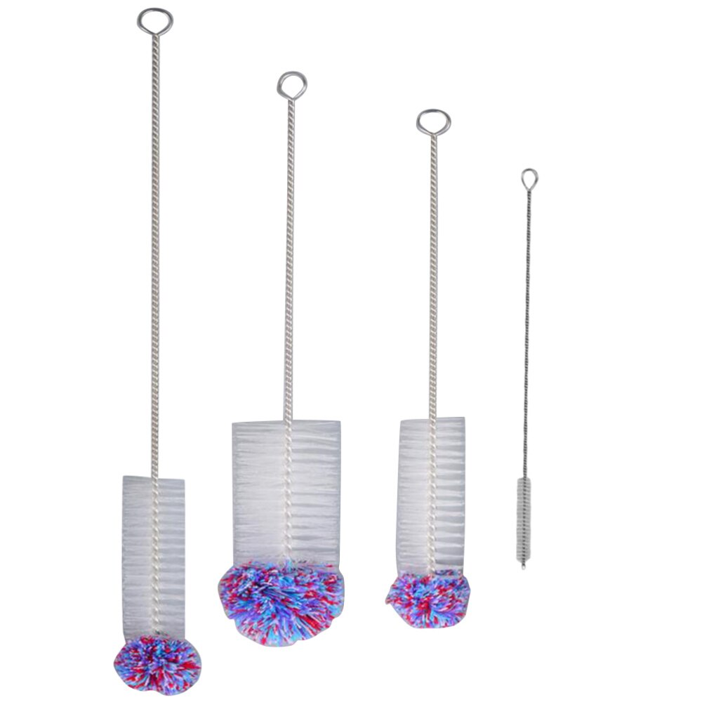4pcs Bottle Cleaning Brush Long Handle Kettle Cleaning Tool Multifunctional Cleaning Supplies for Home: Default Title