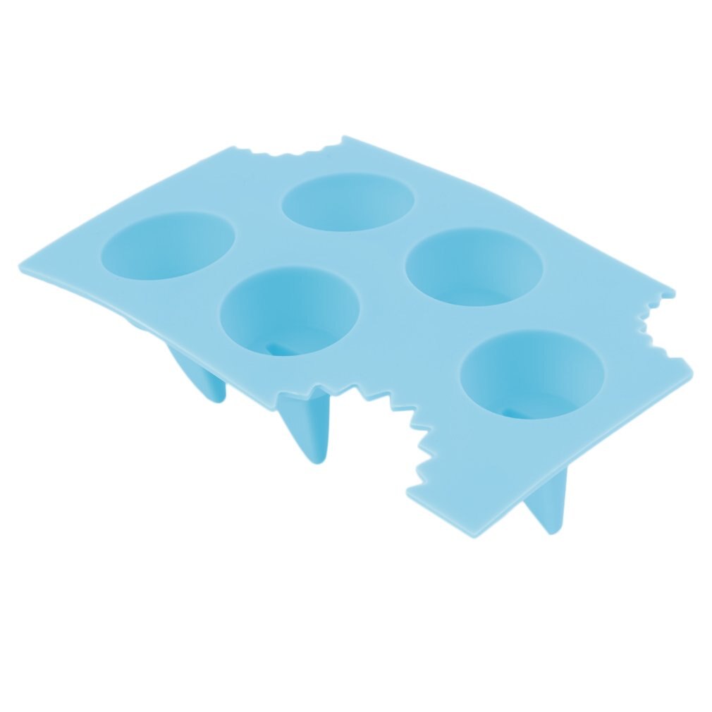 Cool Silicone glaçon gel moule requin 3D forme glace plateau crème glacée outils pour été fête Bar cuisine