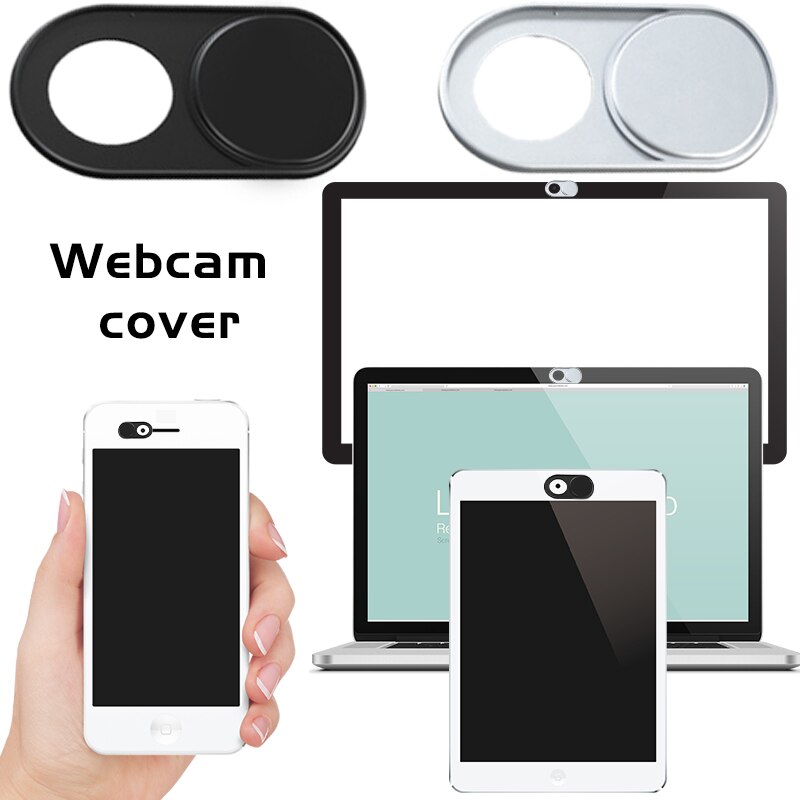 Metalen Webcam Cover Camera Shield Protect Privacy Voor Macbook Air Iphone Smartphone Pad