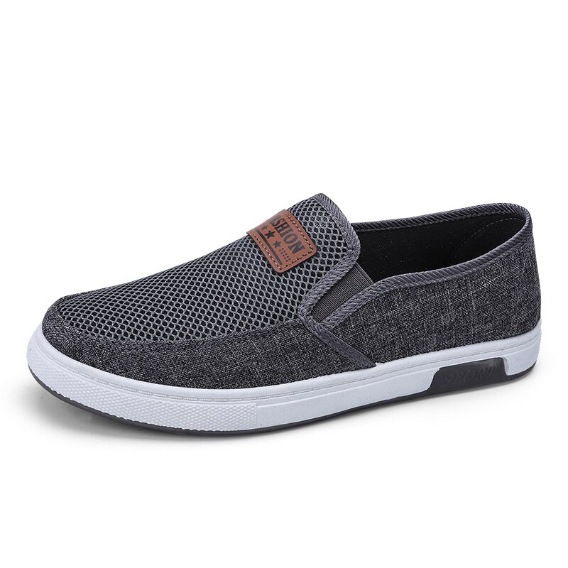 zapatillas de deporte Tennis Shoes for Men canvas walking Fitness Sneakers Man Gym Sport Trainers Shoes Tennis Masculino: Gray / 6.5