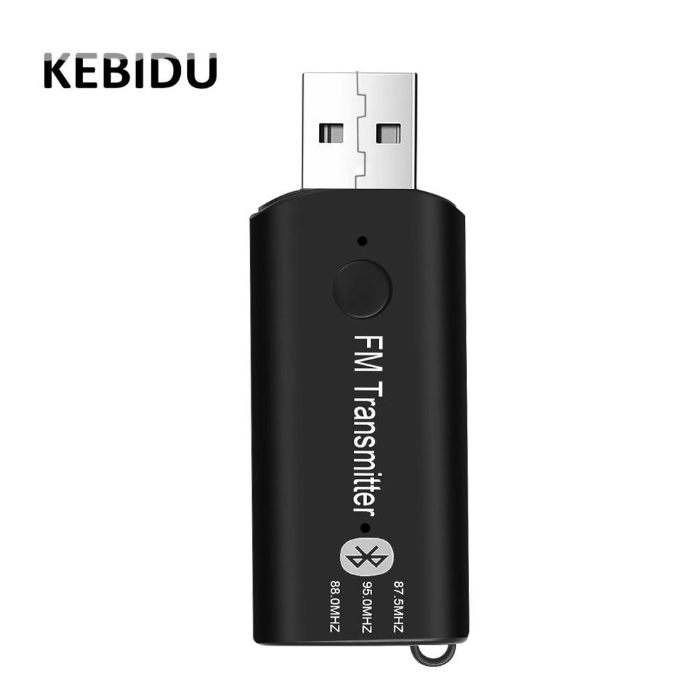 Bluetooth + FM Drahtlose Absender FM Modulator USB Auto Bluetooth Bausatz für iPhone Samsung Android