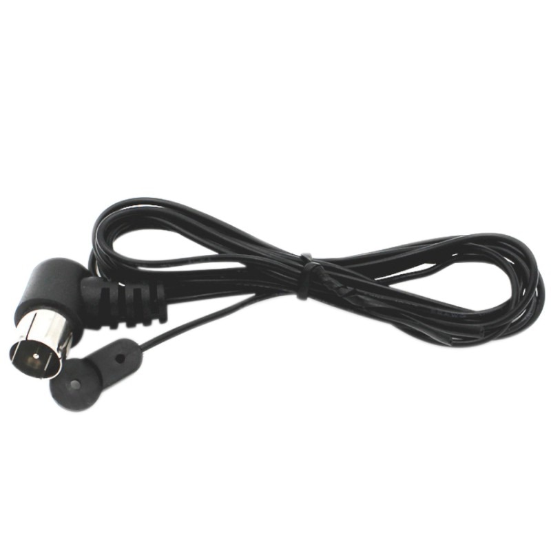 Antenna radio FM 75 dipolo maschio tipo F connettore per stazioni FM