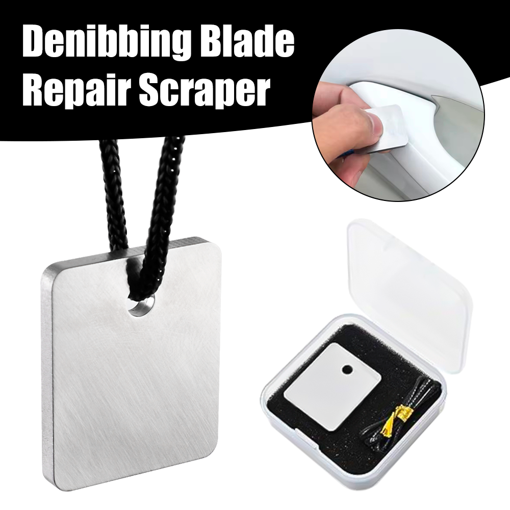 1 stuk auto-denibbing blade, auto polijsten kras reparatie krabber, verwijdering van uitzakkende vernisvlekken en resten, voor harde oppervlakken van auto's