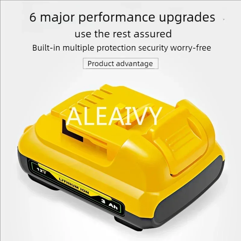 1-3Pack 10.8V/12V 3.0Ah Volt Max Lithium Battery For Dewalt DCB120 DCB123 DCB122 DCB127 DCB124 DCB121 Li-ion Power Tools Battery