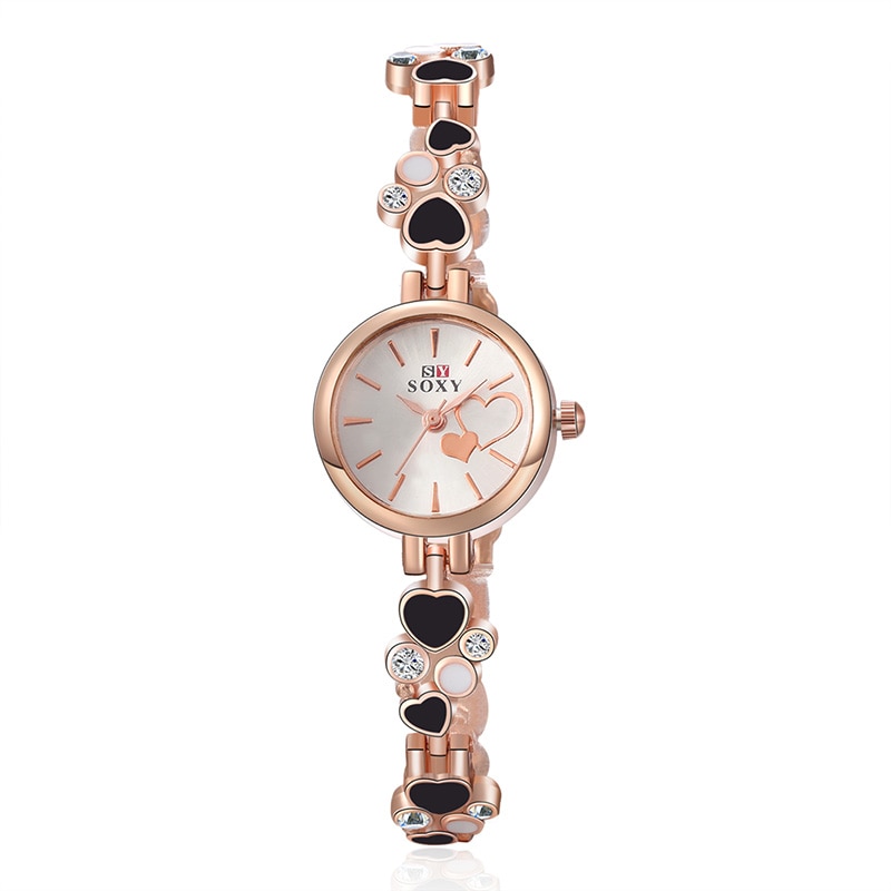 SOXY femmes de luxe Top montre nouvelle montre-Bracelet à Quartz femmes Bracelet montres dames horloge relogio feminino