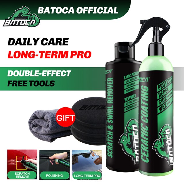 Batoca 250ml ridsefjerner bilkarosseripleje reparation polering ultimativ ridse- og hvirvelfjerner sammensat slibevoks: Fjerner  k3