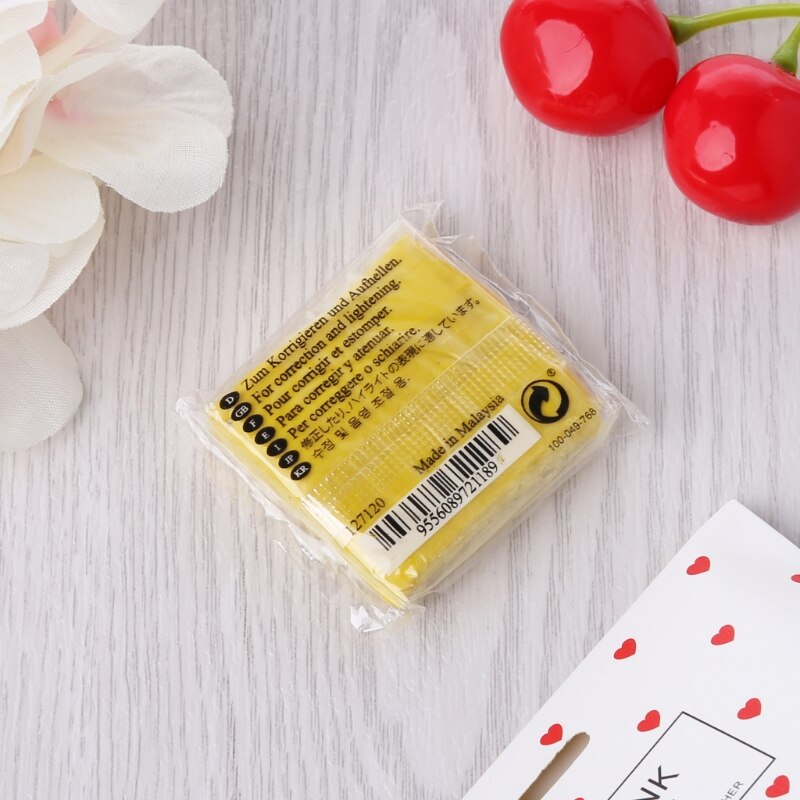 Ugniatany gumowy zestaw robić szkicowania rysunek gumka ołówek pastelowy ołówek z gumką z tworzywa sztucznego