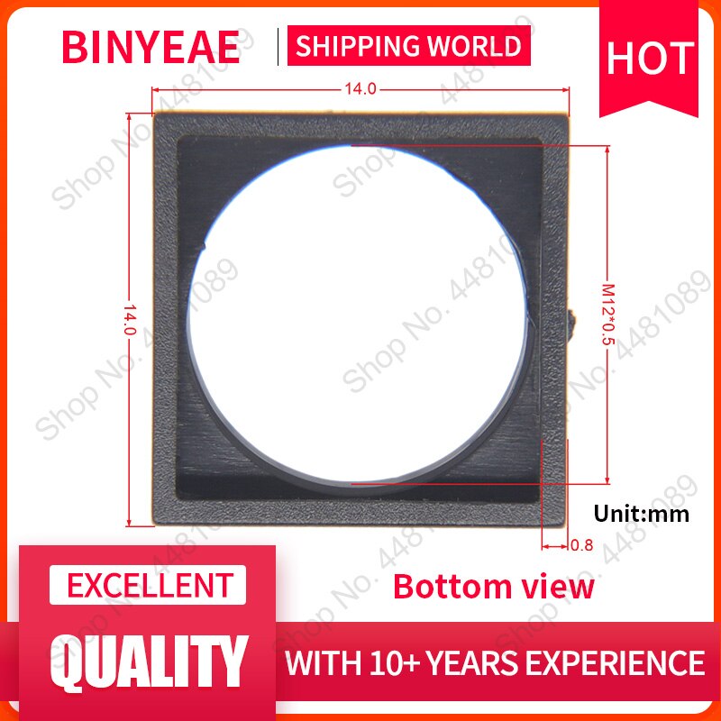 M12 Lens holder Height 8.3mm Lens Mount and M12 lens support for cctv camera PCB IP Board adapter connector