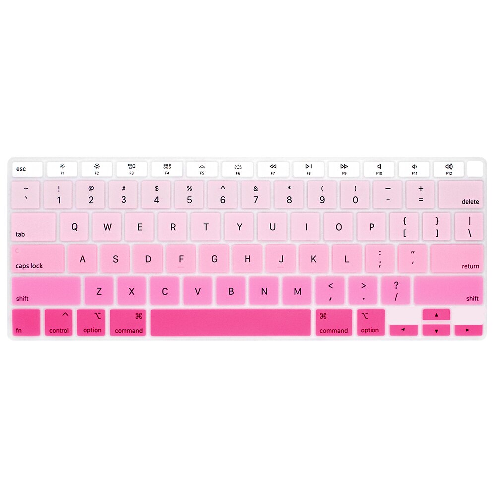 Funda de teclado Air13 para Apple MacBook Air, modelo A2179, cubierta de protección de silicona de Color, accesorios para Mac,