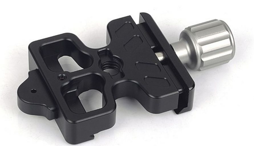 Arca/Manfrotto 200PL-14 compatible QR clamp as SUNWAYFOTO MAC-14 RRS,Benro,Sirui,Kirk,Markins,Arca comaptible