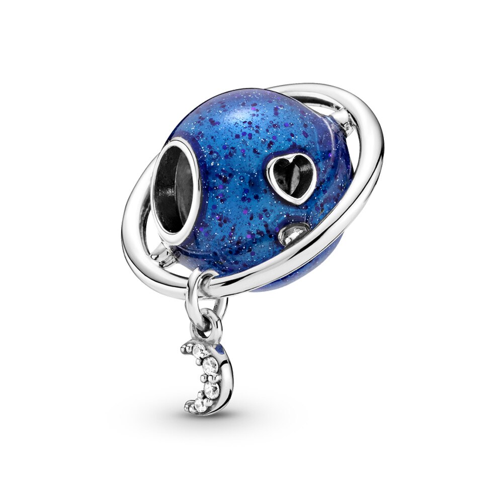 Pingente estrelas e lua brilhante, miçangas cz, pulseira, colar para mulheres, diy, joias, presente de casal: PAS330