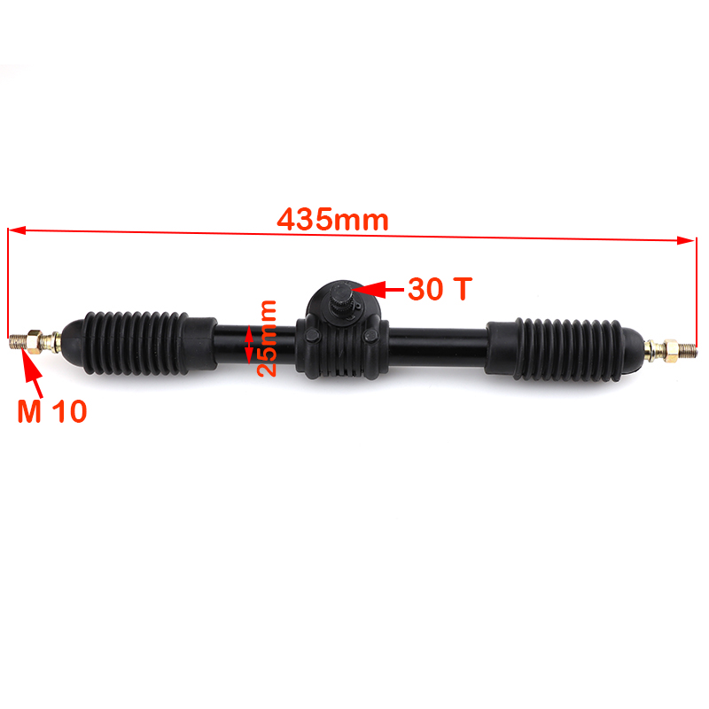 30T Steering Column U joints Shaft 300mm 320mm 420mm Power Steering Gear Rack Pinion Fit For DIY Go Kart ATV UTV Buggy Quad Bike: MULTI