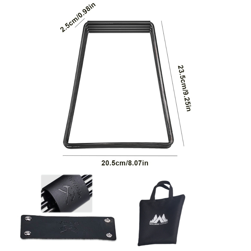 Camping Box Stand Aluminium Box Stand Roestvrijstalen Organizer Box Opvouwbare standaard Koelbox Stand Container Houder Plank: Rood