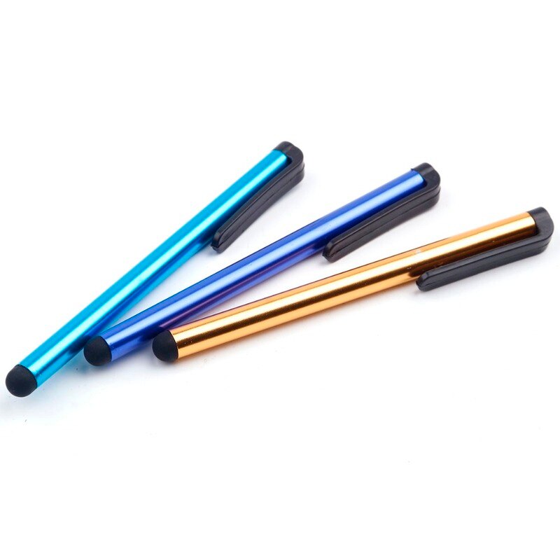 10 stuks capacitieve touchscreen stylus pen voor ipad air mini 2 3 4 voor iphone 4s 5 6 7 samsung universele tablet pc smartphone