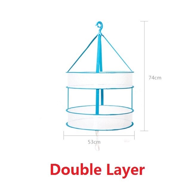 Vêtements Net panier Cardigan tuile séchage poche cintre sous-vêtements accessoires ménagers bricolage belle chaude: C2