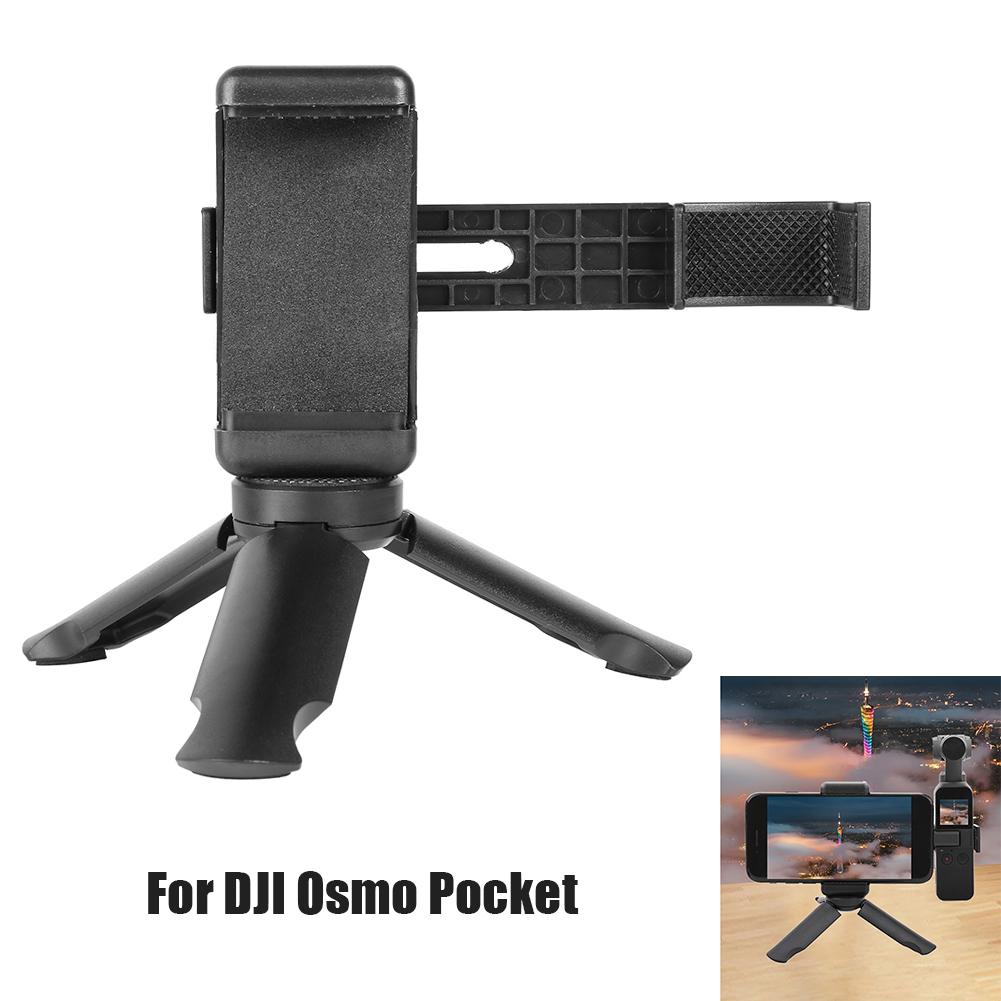 For DJI Osmo Mobile Handheld Gimbal Phone Mount Securing Clip Desktop Tripod Holder Bracket for Osmo Pocket Accessories
