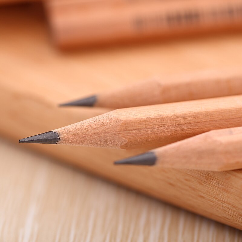 Tegneblyant  hb 2b blyanter til trækabinetter til tegning, skrivning, skitse, skygge, kunstner, skoleartikler blyanter  -10 stk / pakke