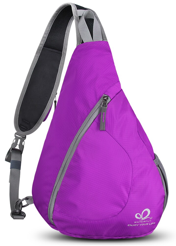 Waterfly outdoor sport fietsen opvouwbare coole dames heren driehoekige messenger bag schoudertas cross voor boodschappentas