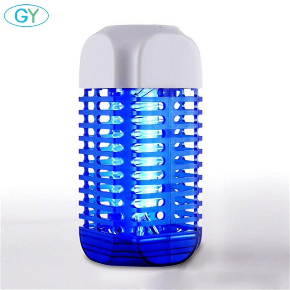 2W DC5V USB zasilany elektroniczny zabójca komarów lampa, czarny biały kryty latające owady łapka na owady środek odstraszający komary eliminator: biały