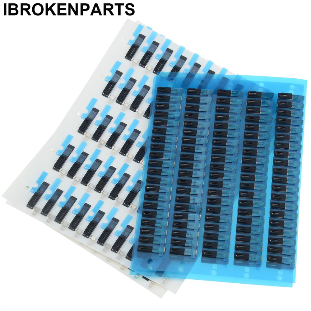 5 pièces maille écouteur pour iPhone 11 Pro 6 6S 7 8 7P 8P Plus X XS Max XR Anti-poussière oreille haut-parleur LCD écran maille Net gril remplacement