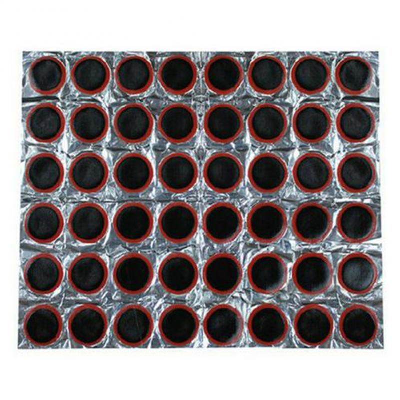 Mountain Bike Bicycle Repair Tools Cycling Flat Tire Repair Rubber Patch Glue Lever Sets Emergency Tire Fix Kit: Tire patch 01