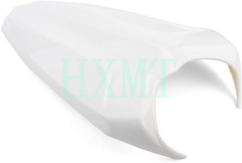 For Yamaha YZF R15 V3 carbon Motorcycle Pillion Passenger Rear Seat Cover Cowl Fairing YZF-R15 V3 17 18 19: White