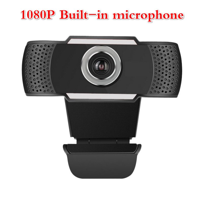 720P / 1080P Computer Camera HD USB Webcam Built-in Microphone: 03