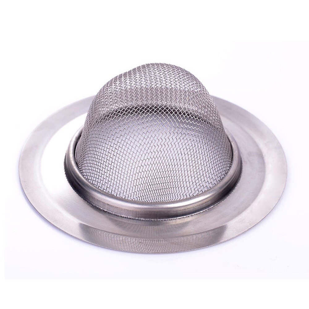 3-Pack Gootsteen Zeef Rvs Filter Zeef Home Badkamer Afvoer Haar Catcher Sink Zeef Tool #0623: 1pc