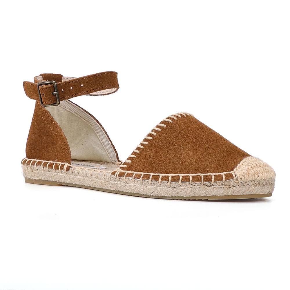 Sandalias romanas para mujer, alpargatas planas de cuero genuino, zapato femenino, bohemio, 2022, de venta directa,