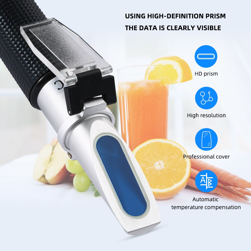 3 in 1 Wein Refraktometer 0-140 ° Oe 0-26 ° kmw Nabo 0-32% mas sacch Zucker Konzentration Meter Trauben Saft Flüssigkeit Index Tester Werkzeug
