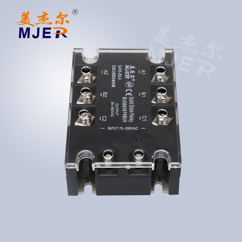 SSR 3 Phase SSR-25 AC to AC 25 SSR Three Phase SSR 25A GJH3 25LA