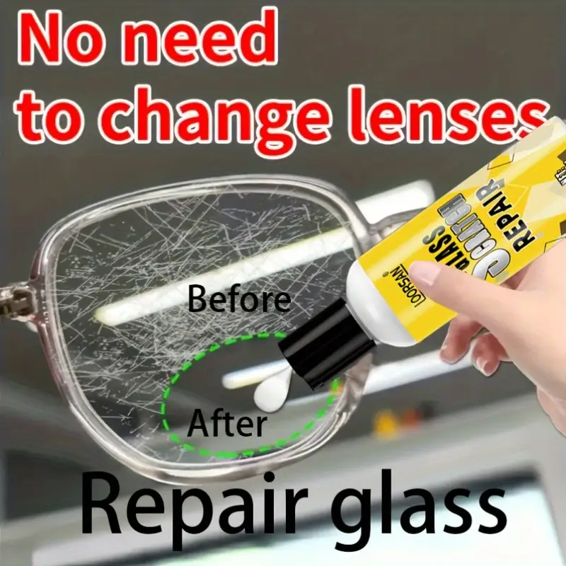 Car glass scratch repair kit paste, multifunctional glass scratch repair paste, apply and wipe to remove scratches