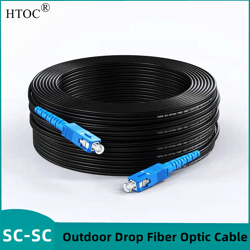 FTTH SC Zu SC Außen Tropfen Fiber Optik Kabel Single Single Fiber Fiber Optik Patchkabel Kabel