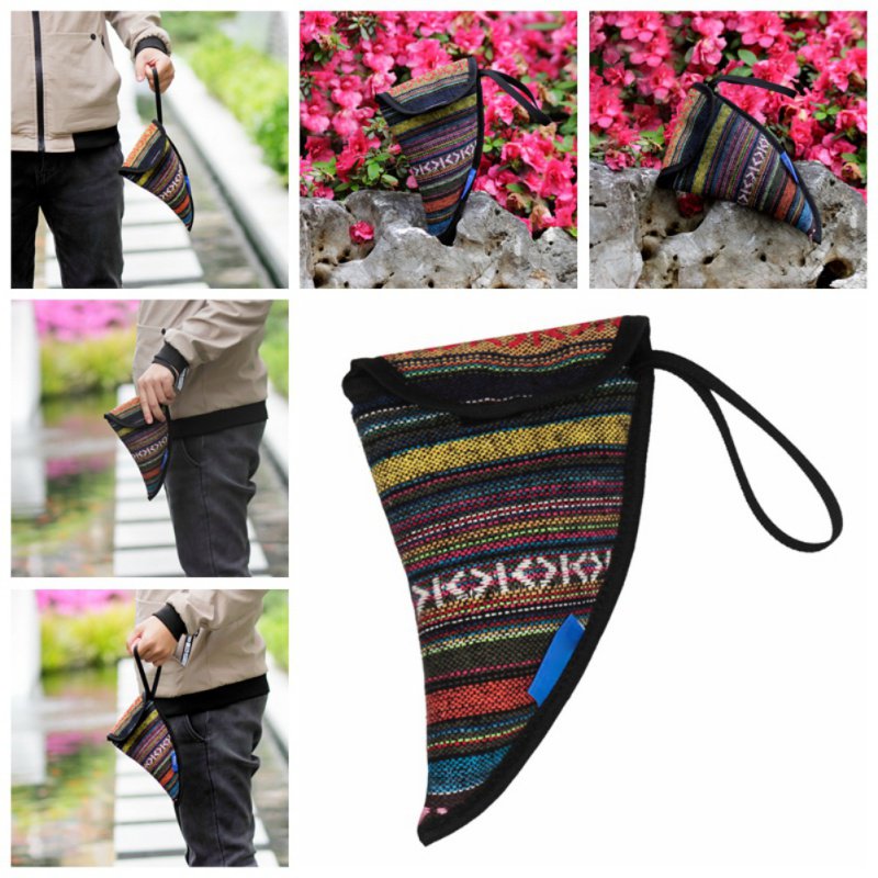 Waterdichte Wind Instrument Ocarina Nationale Transport Bag Etnische Stijl Ox Hoorn Zak Duurzaam vorm