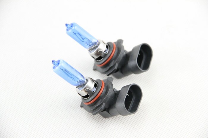 2 st 9012 hir 2 px22d halogenlampa superljus  +2 st 501 194 w5w t10 naturlig blå lampa billjus