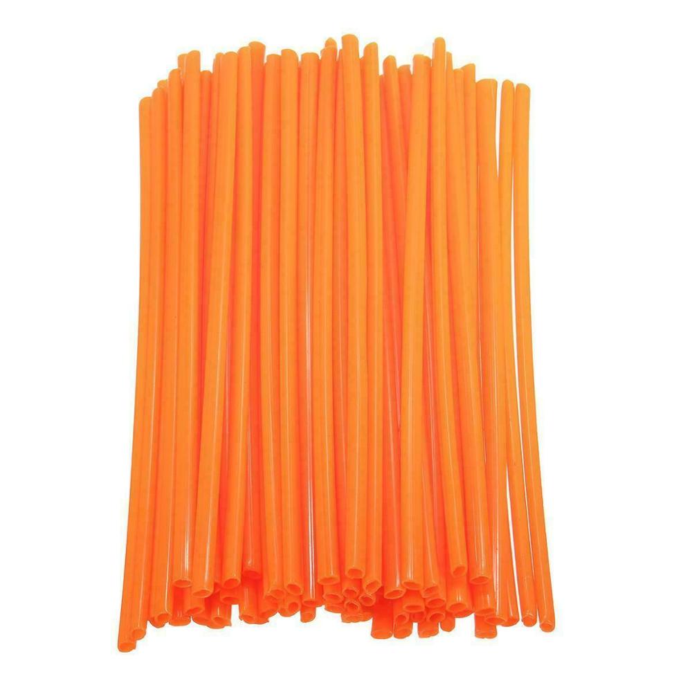Fundas protectoras para radios de motocicleta, 72 Uds.: Naranja