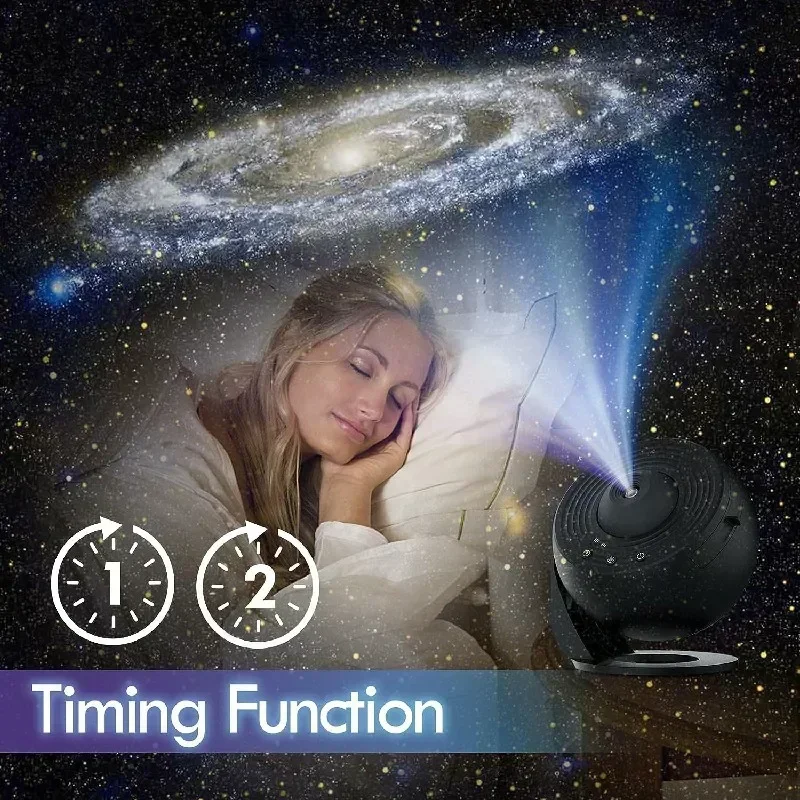 New Star Projector Galaxy Light 13 in 1 Planetarium 360 ° rotante Aurora Night Light Lamp per camera da letto cielo stellato bambini regalo per adulti