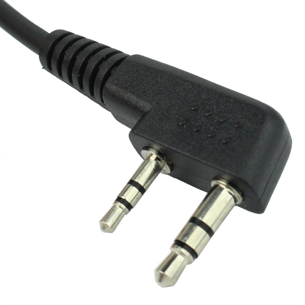 10pcs G Type PTT Walkie Talkie Retevis R-111 Headset Volume PU Wire Tensile For Kenwood Retevis For Baofeng For TYT Radio C9037