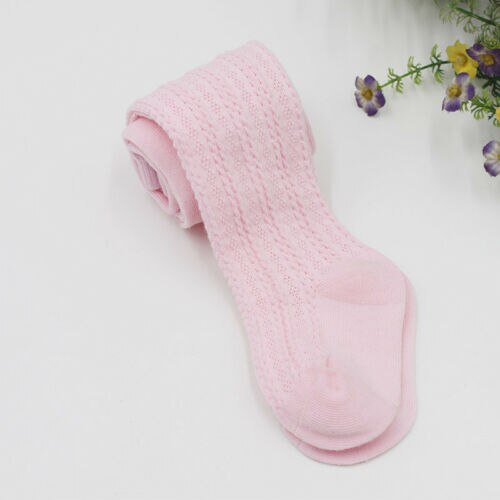 Mode Baby Meisjes Knie Hoge Katoen Lange Warme Kous Kids Peuters Panty Been Warmer Kousen: Roze / 6 to 12 Month