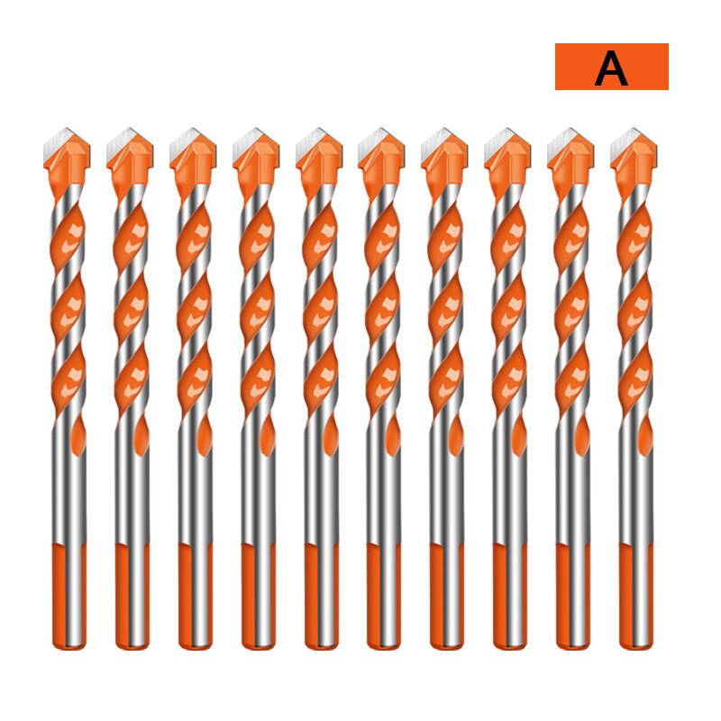 Ultimate Drill Bits Twist Drill Head Wall Ceramic Glass Punching Hole Working Set HG99: a