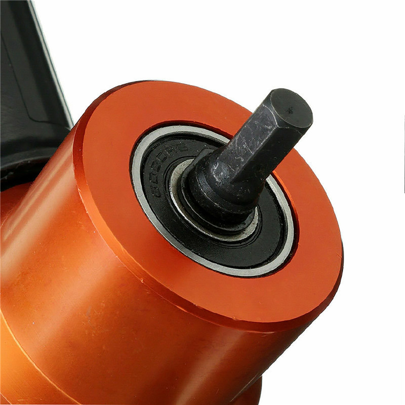 Nibble Metal Cutting Machine Double Head Sheet Nibbler Saw Cutter Tool Drill Attachment Cutting Tool Nibbler Sheet Metal Cutter