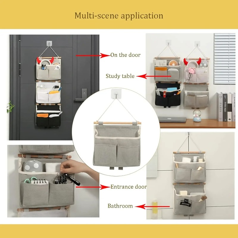 Wanddeur Ophangen Opbergtas Waterdicht Ondergoed Organizer Sundries Opbergzakjes Kast Muur Opknoping Opbergtas Home Decor