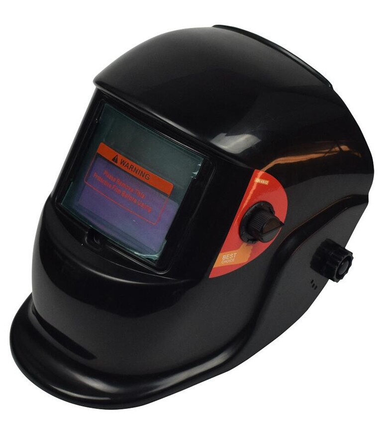 Solar Auto Darkening MIG MMA Electric Welding Mask Helmet Welding Lens for Welding Machine or Plasma Cutter: black